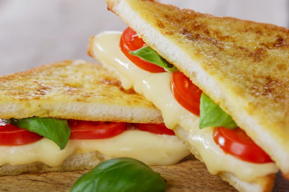 grilled cheese tomates